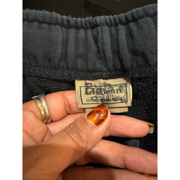 L.L.BEAN MENS BLUE SWEATPANTS SIZE LARGE | W1 - Picture 3 of 6